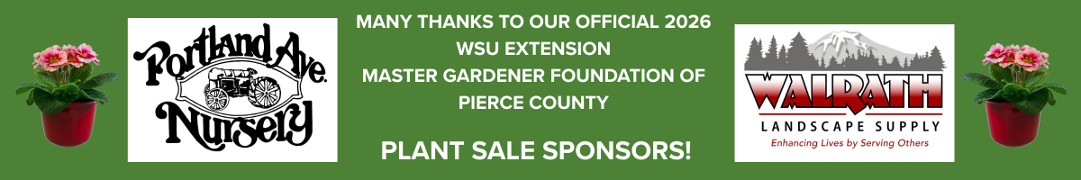 Plant Sale Sponsor Banner